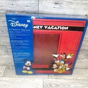 Brand New/Sealed Disney Vacation 8"x8" Shadowbox & 2-Sided‎ Frame Set